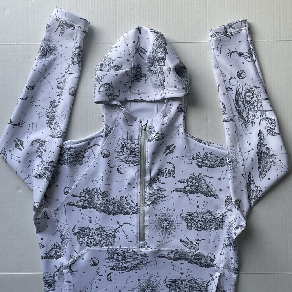 Greyson White and Black Graphic Hoodie - Picture 4 of 16
